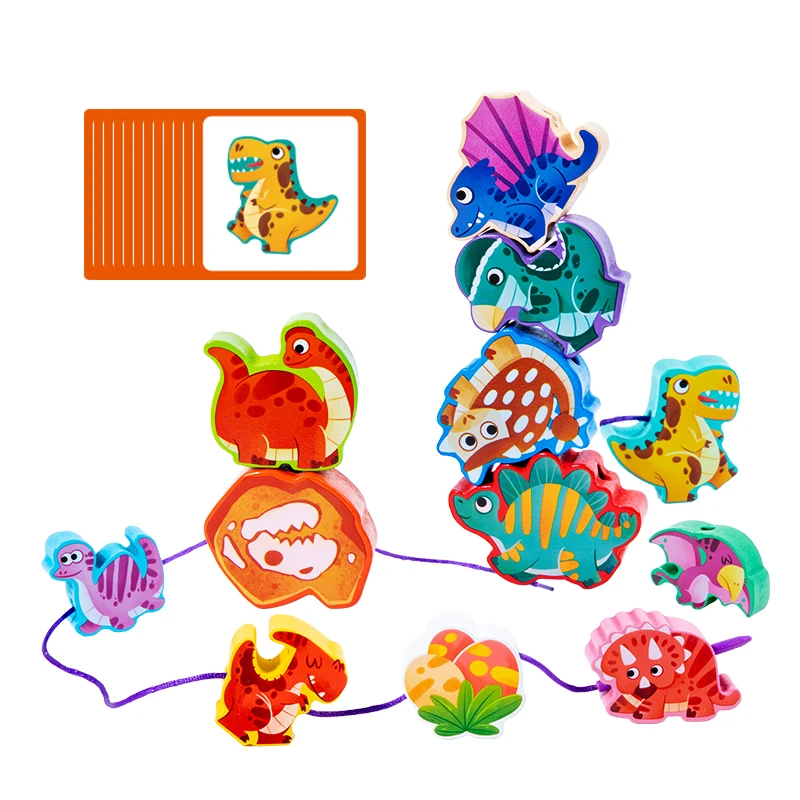 Bead Toy   Wire Maze Roller CoasterMontessori Wooden Toys   Wooden Circles Bead