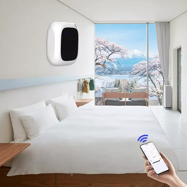 Commercial Wall Mounted Diffuser 200ml Commercial Fragrance Aroma Scent Diffusers Machine For Hotel Toilet Or Elevator