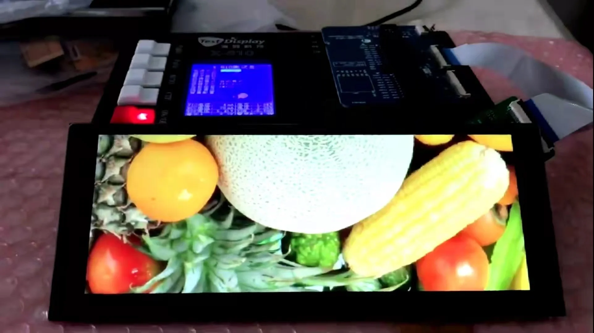 6.86inch menu display menu screens  induction cooker lcd