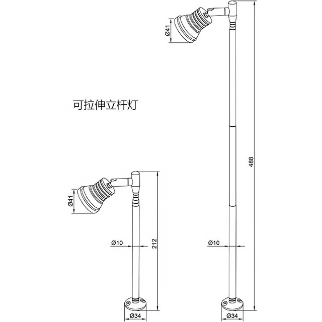 
2019 New Extendable Wholesale Led Showcase Lighting For Display Cabinet 