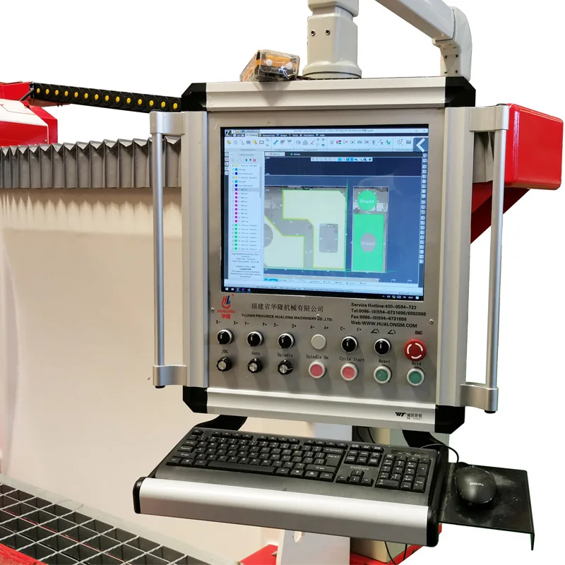Hualong; Машин Италия программного обеспечения 5 Axis CNC пила для резки камня каменная плитка резак машины мрамора