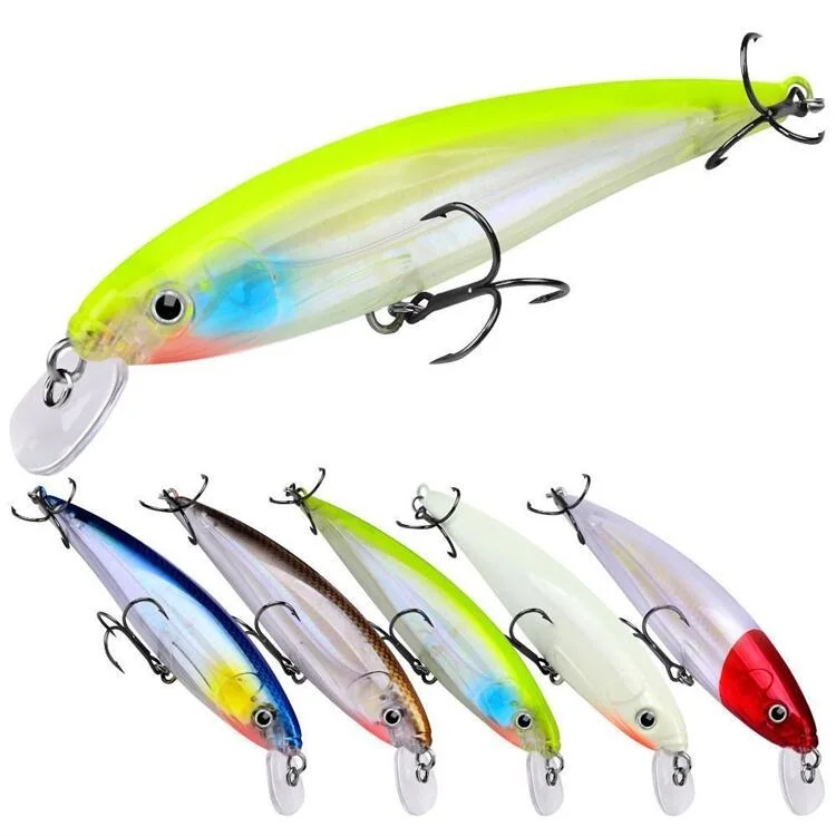 High Quality Minnow Bait  w/ artificial eyes 16cm 40g fishing lures