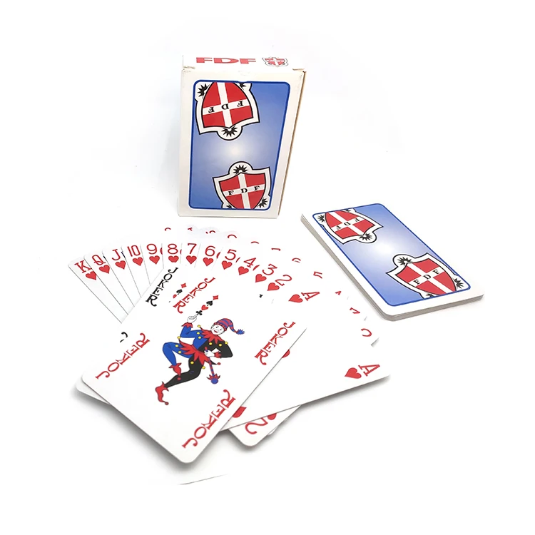 Best Quality Customised Front And Back Printing Custom Playing Card Poker Wholesale