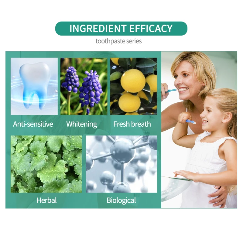 Hot Selling Products The Most Popular New Flavor Whitening Mint Toothpaste OEM ODM Factory