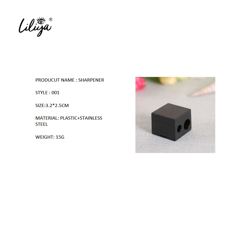  Wholesale Plastic Makeup eyebrow pencil sharpener personalized