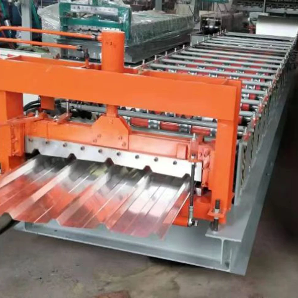 Corrugated Sheet Metal Roof Making Machine Steel Door Frame Roll Forming Machine