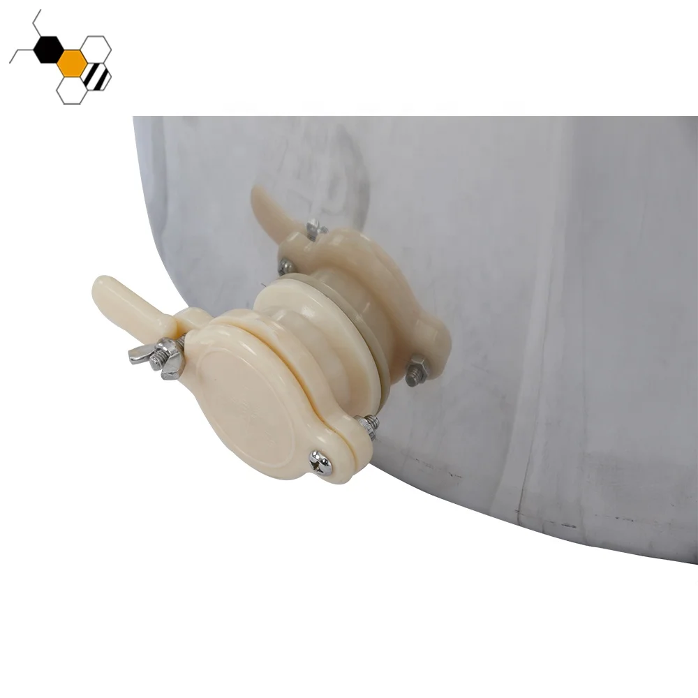 Honey Storage Tank Beekeeping Equipment 25~200Kg Stainless Steel Honey Bucket