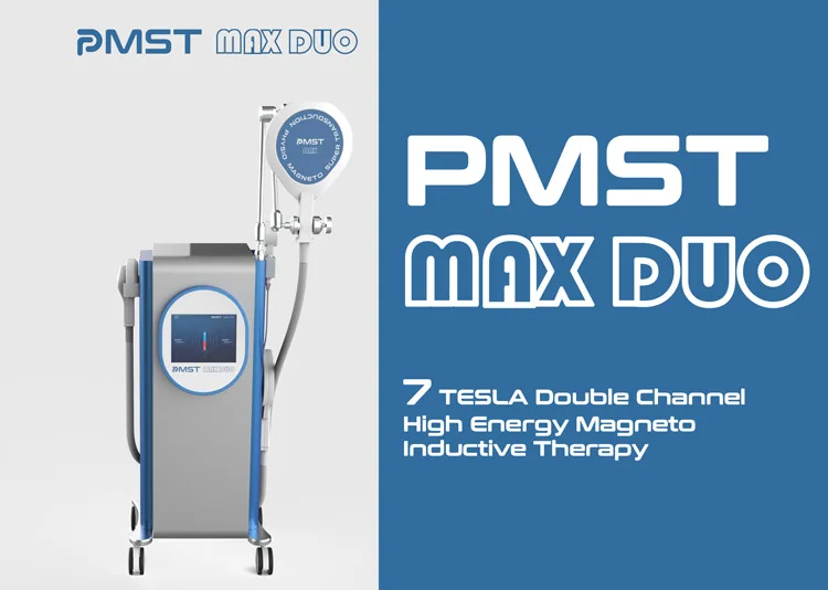 Переносной скелетно-мышечной аппарат для снятия боли PMST MAX DUO Physio Magneto 7 Tesla PEMF тела спины шеи