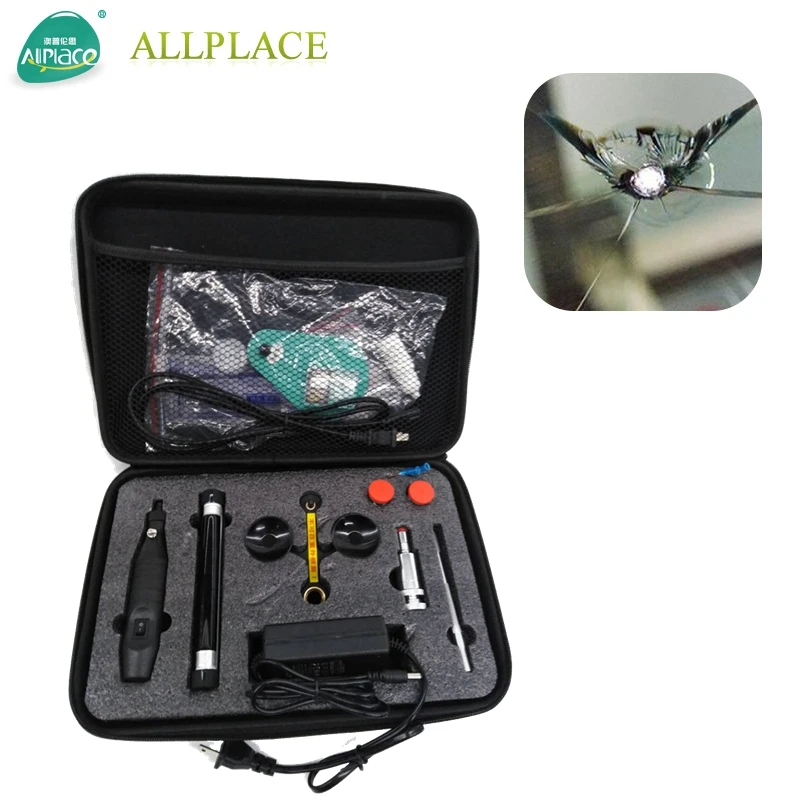 Car Glass Crack Repair Windshield Bridge Allplace Windshield Repair Kit