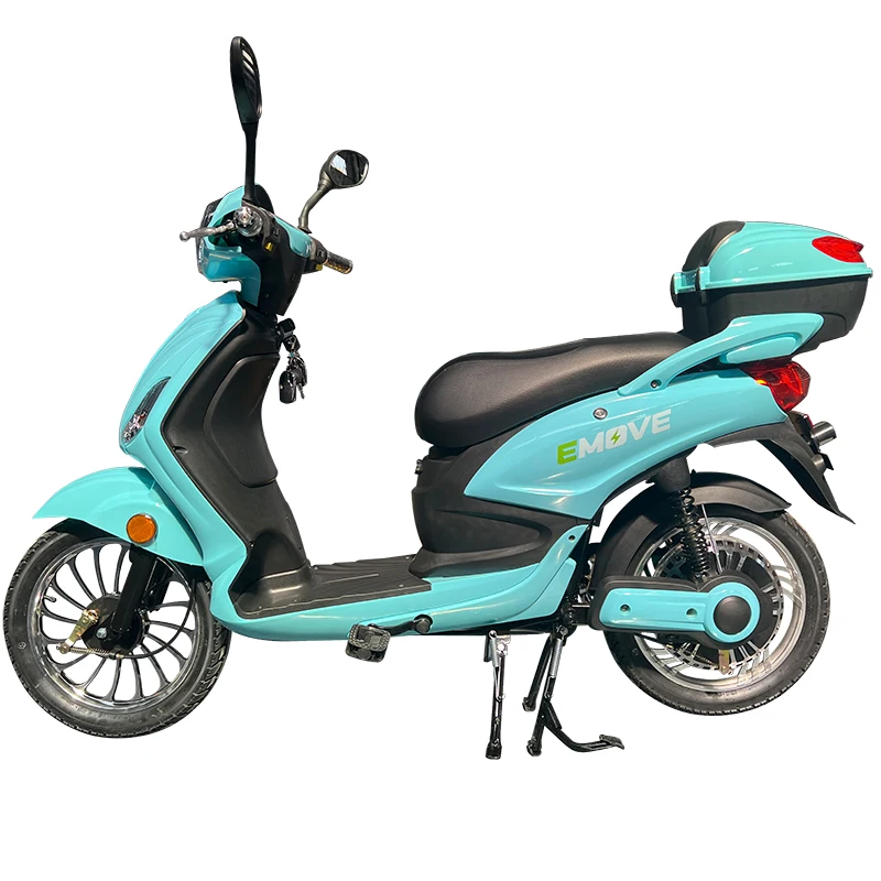 Cheaper High Speed EEC Electric Scooter 48V 20AH 500w 1000w 1500w  Electric bike Motorcycle With pedals drum Brake