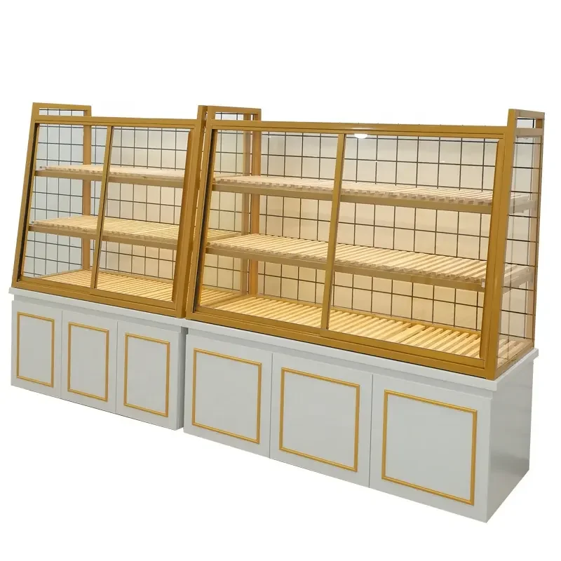 Customized Bread Cabinet Bakery Display Cake Display Case