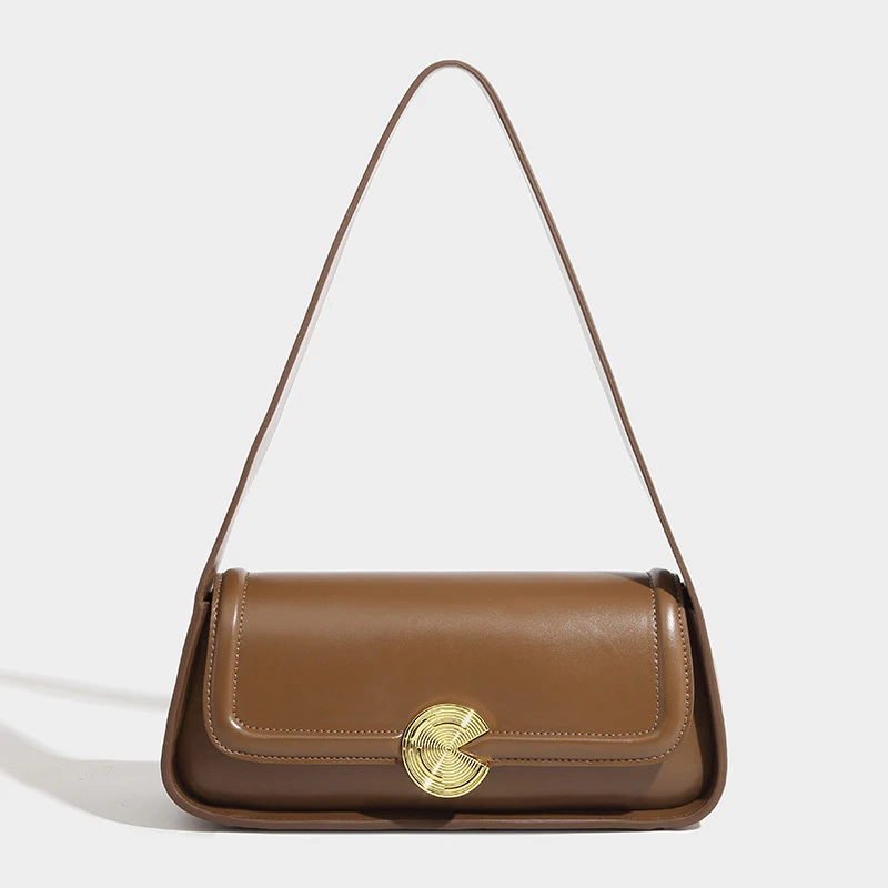 New trendy Pu Leather Tote Handbag Leather Shoulder Underarm Bag Women Handbags Ladies