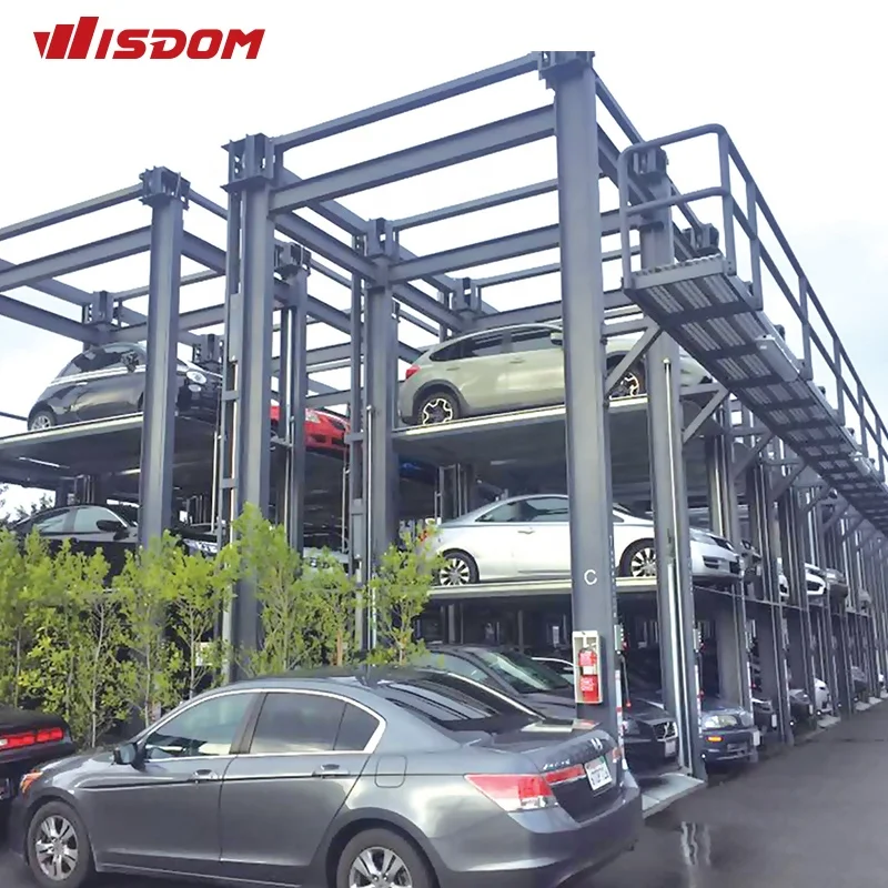 cnc china Desiree High Intelligence Vertical Lifting Tower Stereo Garage Mechanical Car Parking System
