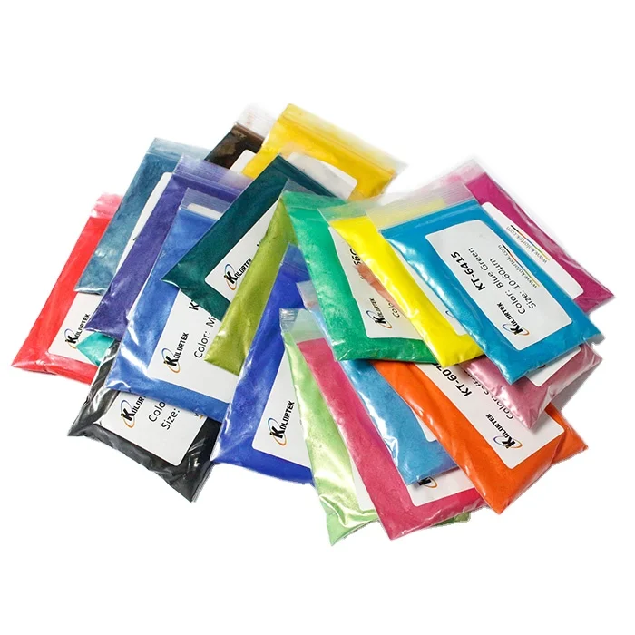 Kolortek wholesale  36/ 24 /12/10 colors set pigment multi-use mica powder for resin art candles watercolors