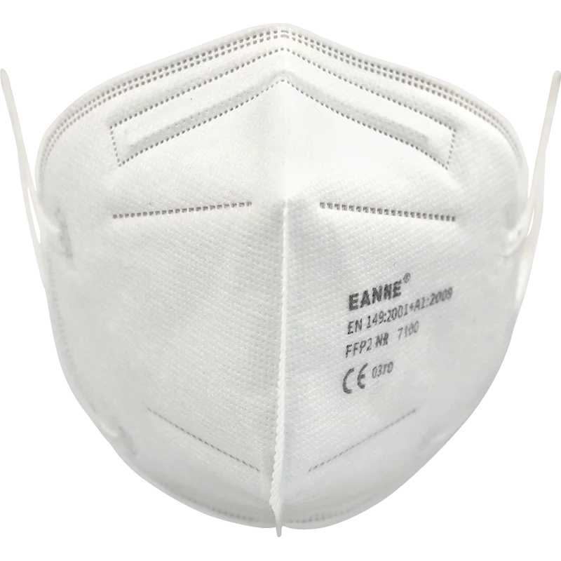 
High Quality Protection Disposable EN149 FFP2 Folding 5 Layer Face Mask Earloop 