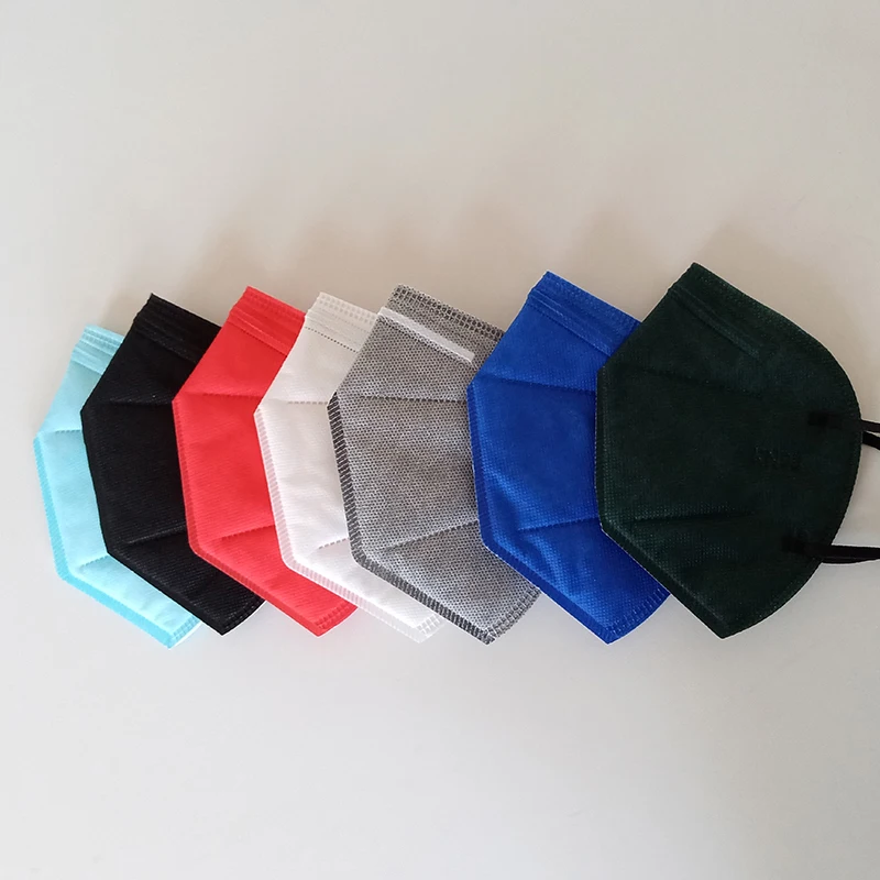 Fast Delivery KN95 Mask Foldable WhiteHot Sale 5Ply Disposable Kn95 Facemask White Dust KN95 Face Mask Supplier