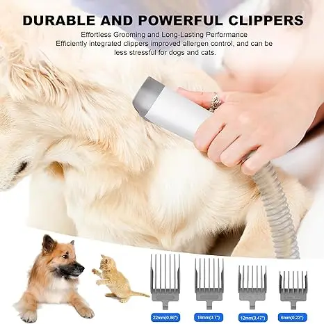 Pet product Hair Brushes remover Vacuum fur Cleaner electric cat dog multi functional 9 in 1 Pet hair Vacuum Cleaner