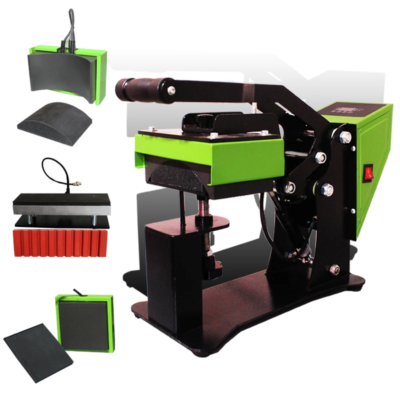 China cp815s cap heat press condition lcd cap heat press machine hats Low Price Manufacturer CE High Quality Easy Cap Press