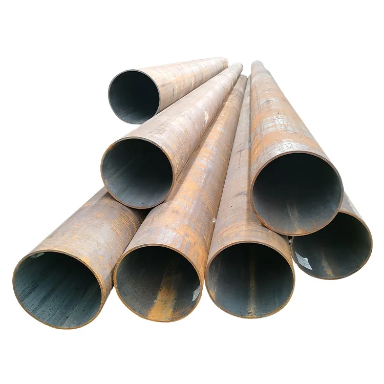 High Quality Black Welded Tube Ss400 Q345 A106 Seamless Weld Carbon Steel Pipe 10# 20# 45# wholesale price