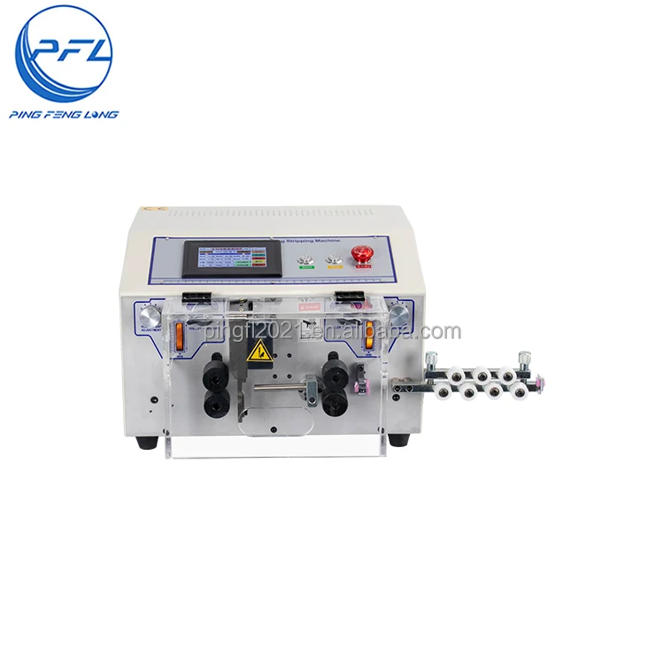 PFL-05NS Protective Cover Automatic Round Sheathed 3 Cores Copper Wire Stripping Machine