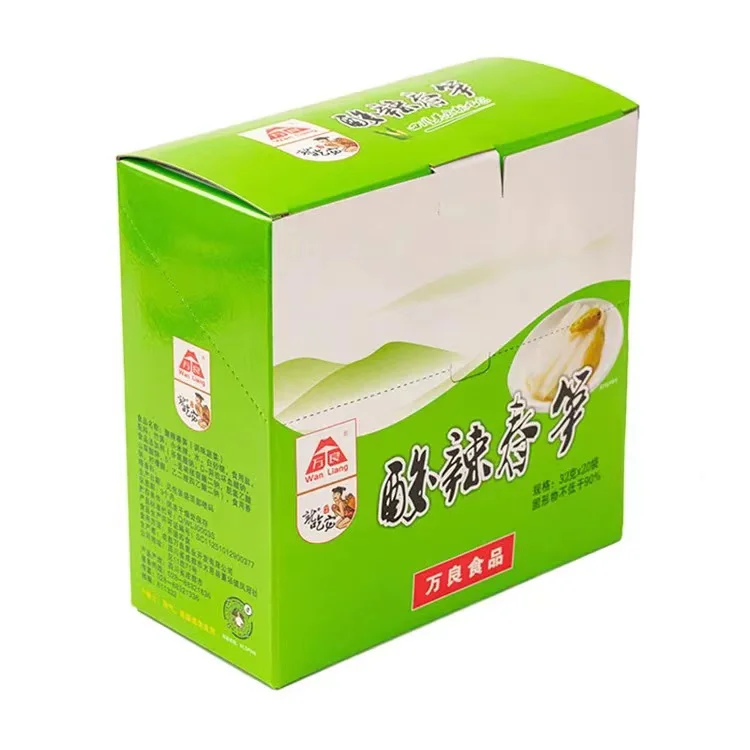 Wholesale Freshly Pickled Asparagus Bagged Ready-to-eat Snacks For Dieters