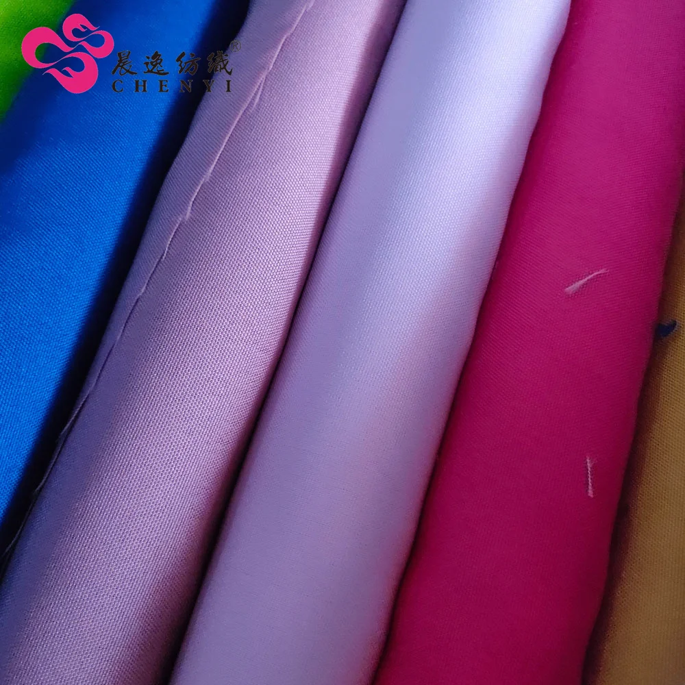 High quality chenyi textile solid dyed table colth mini matt fabric