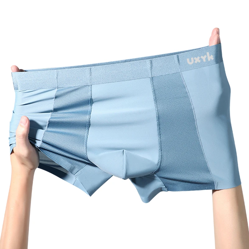 High Quality Wholesale Custom Cheap Breathable Custom Made Loose Boxer Short Mature Mens