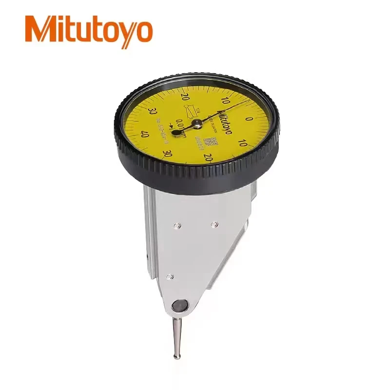 Mitutoyo 0-0.14mmx0.001mm large micron dial test indicator with ruby ball head