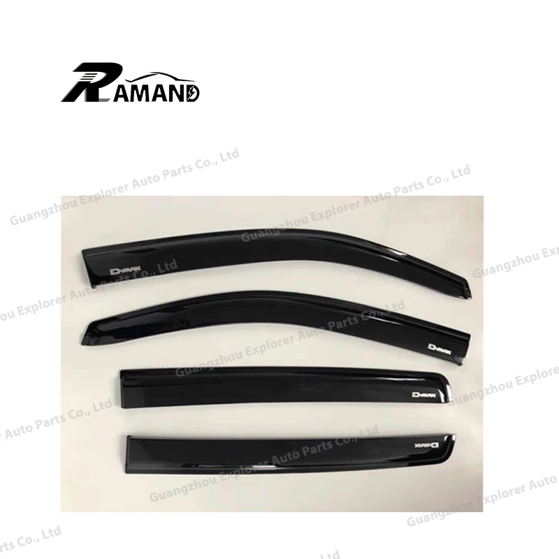 High Quality Auto Side Window Deflector for Dmax Car Exterior Accessories for Isuzu Dmax Window Rain Visor