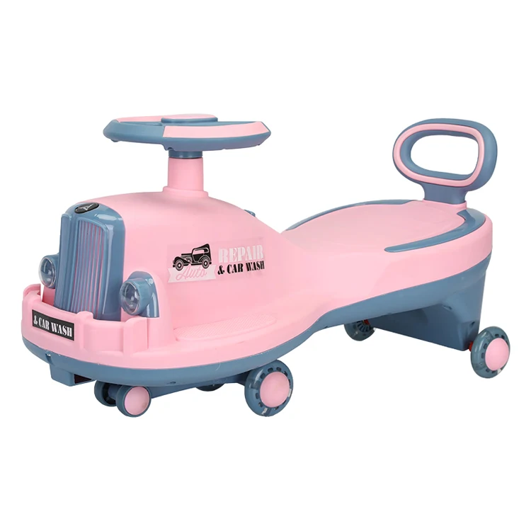 hot sale model 2023 new model china made swing car ride on toys vehicle baby scooter with light and music