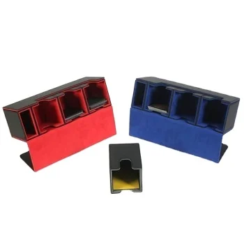 pu Leather velvet 300 +MTG Card Game Sleeves  Deck Box Trading Card Case Card Game Box