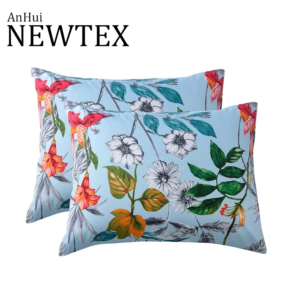 High Quality Custom Microfiber Hilton Pillowcase Sublimation Embroidered Pillowcases