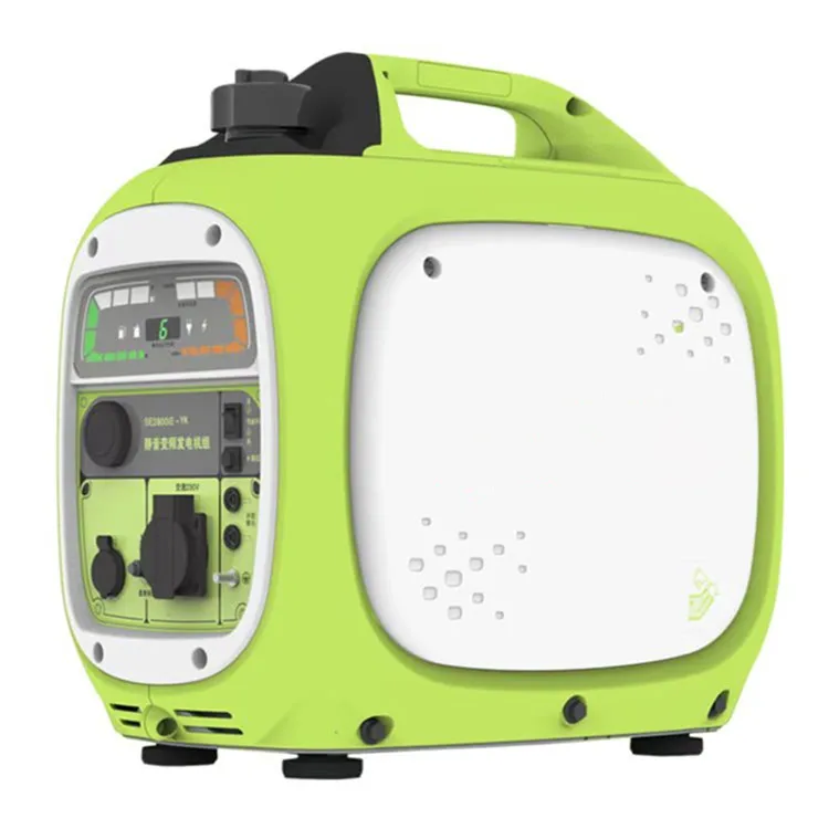 12V 8A Electric Start Portable 2200W Petrol Inverter Generator