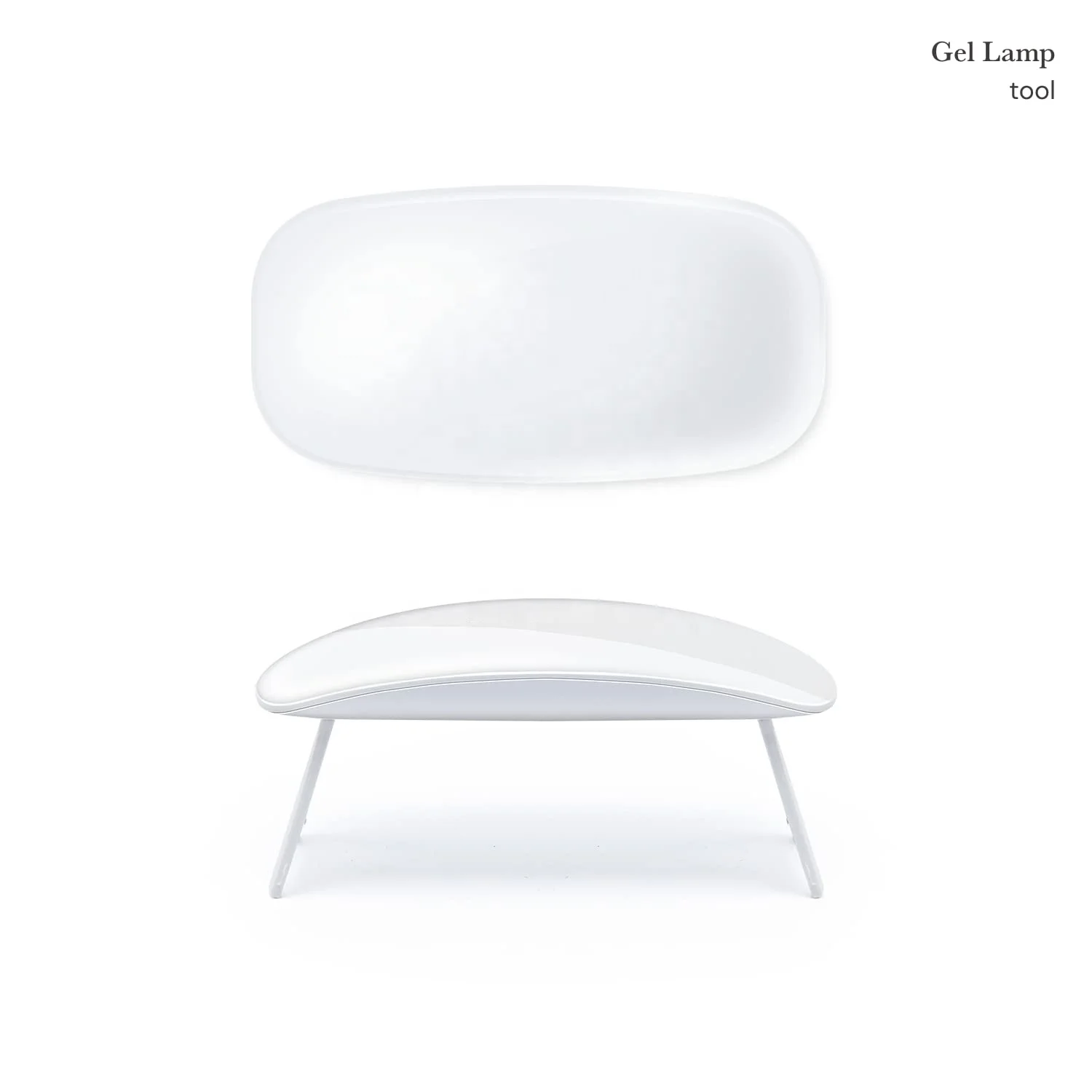 QUANYAN UV Nail Lamp and 6W Mini USB Portable LED Light for Gel Nail Polish