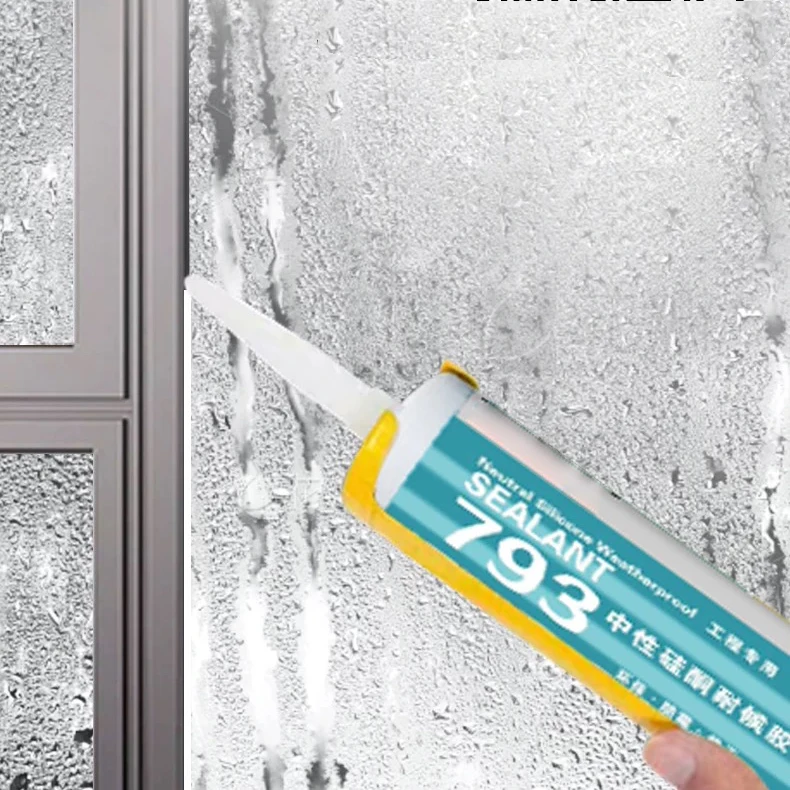 10 oz Clear Pack of 1 100% Waterproof Silicone Sealant with Stronger Adhesion Freeze Sun Proof Cartridge