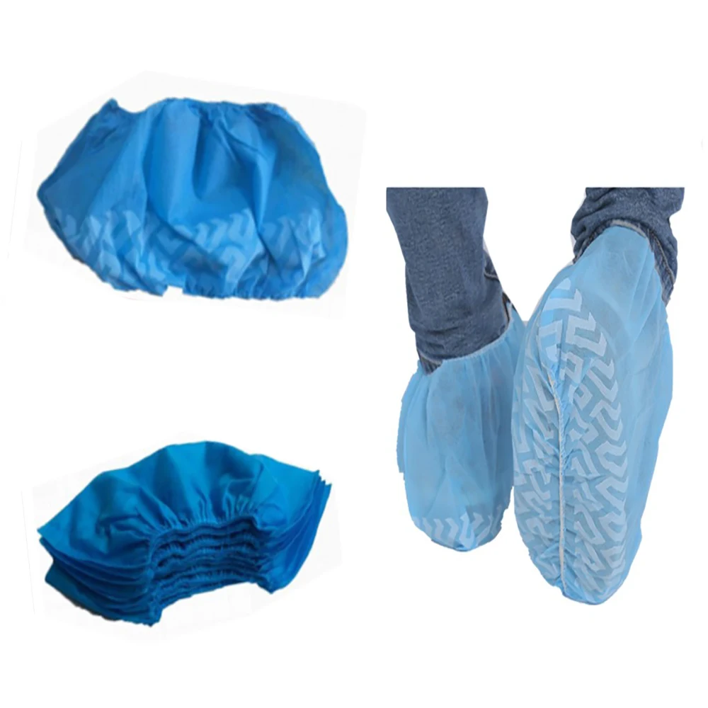 Disposable Medical  PP/PE/CPE Shoe Covers Non woven Boots