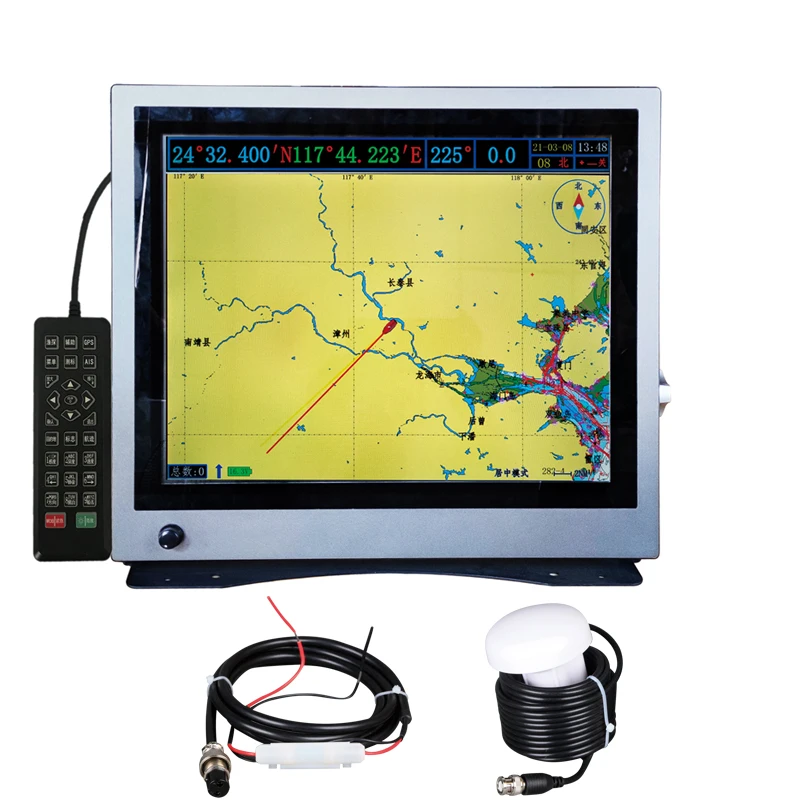 YSP 19inch AIS/GPS chart plotter gps marine with Multifunction
