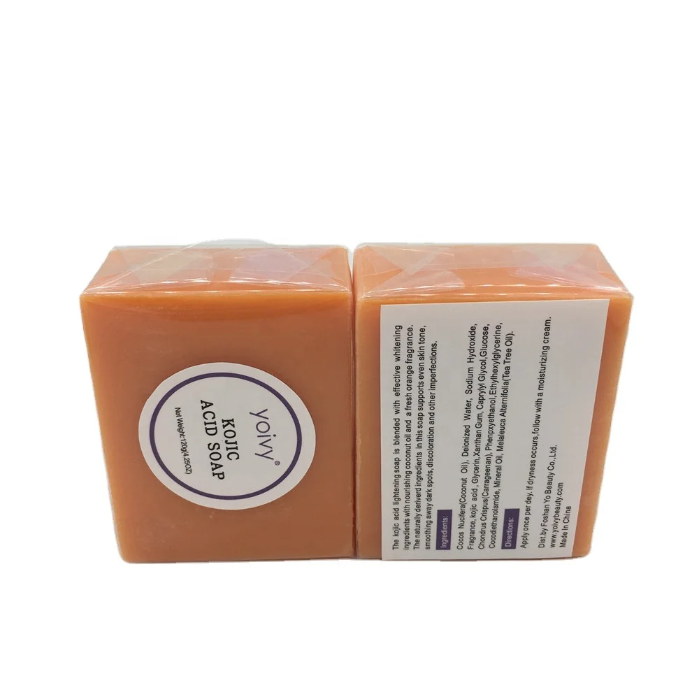 Low OEM Best Price Kojic Acid Handmade Soap  Whitening Soap With 120g