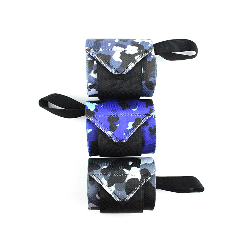 Workout Wrist Support Wrist Straps Weightlifting Wrist Wraps With Thumb Loop Gym Bar Fitness Exercise Dead Lifting Pair