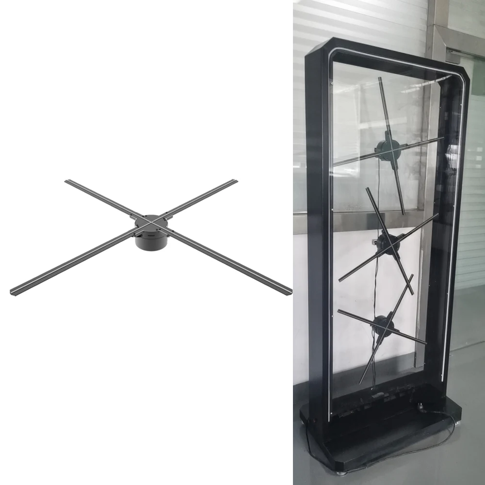  65 см 3d голографический рекламный вентилятор Dseelab 65X wifi светодиодный с разрешением