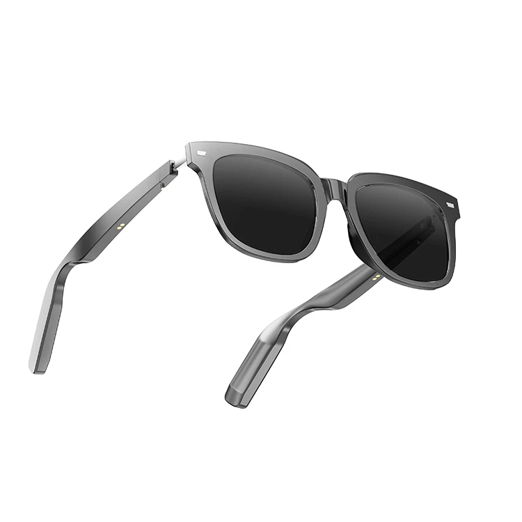 Custom logo Blue tooth Glasses Smart Touch Audio Music BT5.3 anti-blue light UV400 Polarized Lens women Smart glasses for men