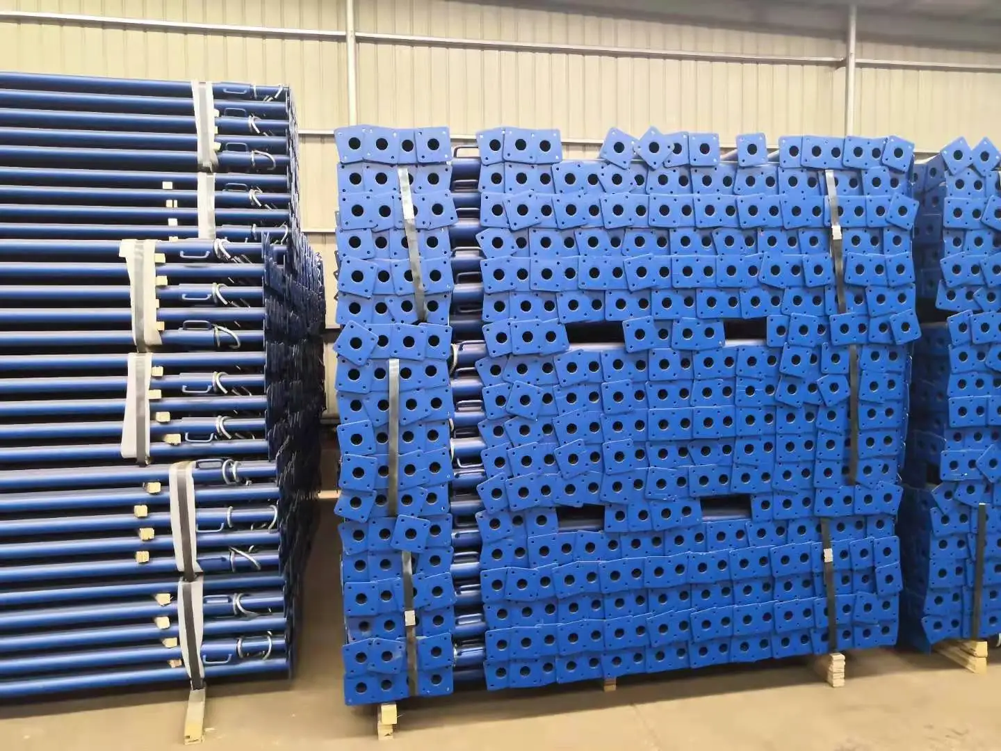 China Manufacture Adjustable Construction Steel Ladder Props for Building Materials Scaffolding Acrow Prop