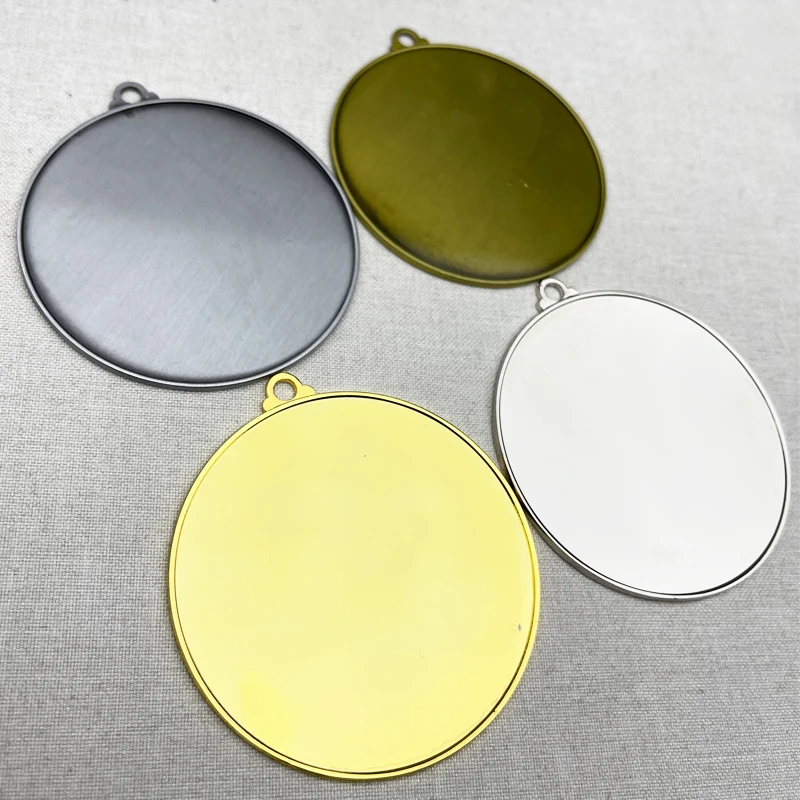OEM Manufacture Wholesale custom gold silver basketball football sport medal blank medals