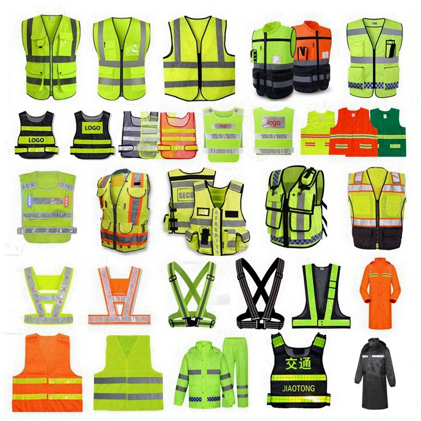 safety t shirt hospital staff uniforms light reflective tape style clothing reflective bike jacket mesh work vest