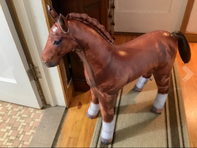 inflatable toy animal horse balloon giant inflatable toys birthday decoration Pool party decor scary pony toy for kids