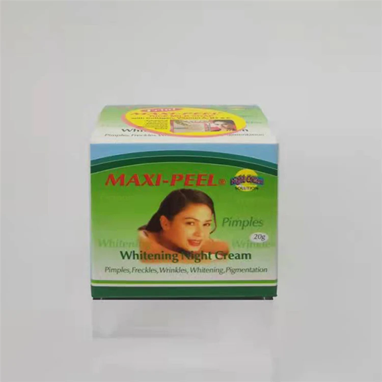 Maxi-peel Ex-factory Price Whitening Organic Anti-freckle Moisturizing Night Cream