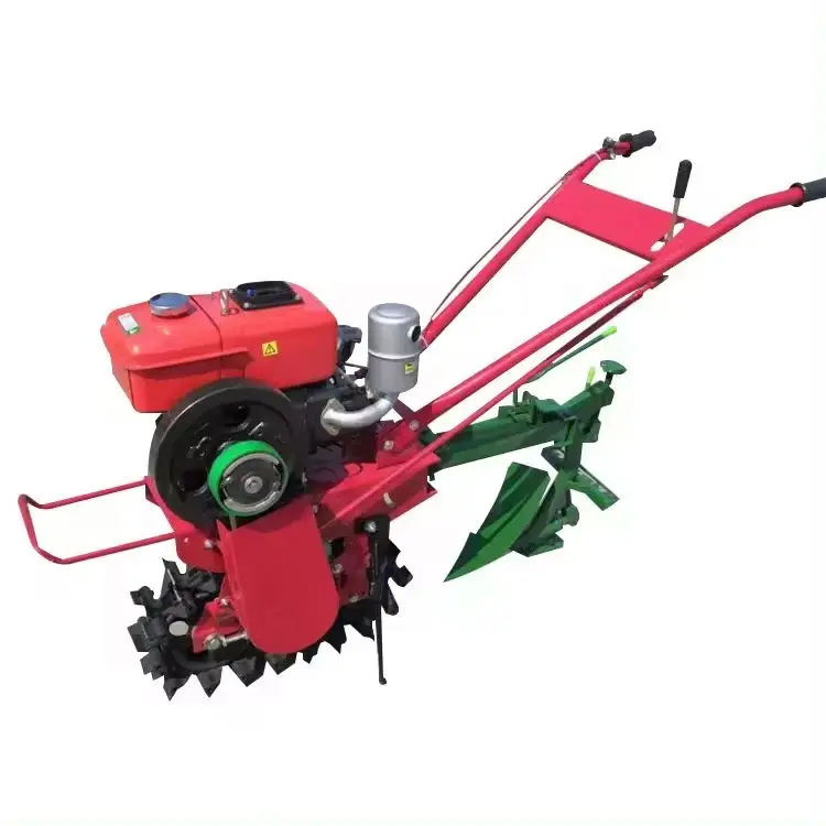 Machine,Cultivators Agricultural Farming,Tiller Cultivator Mini Rotary Power Farming Equipment Agricultural Cultivator