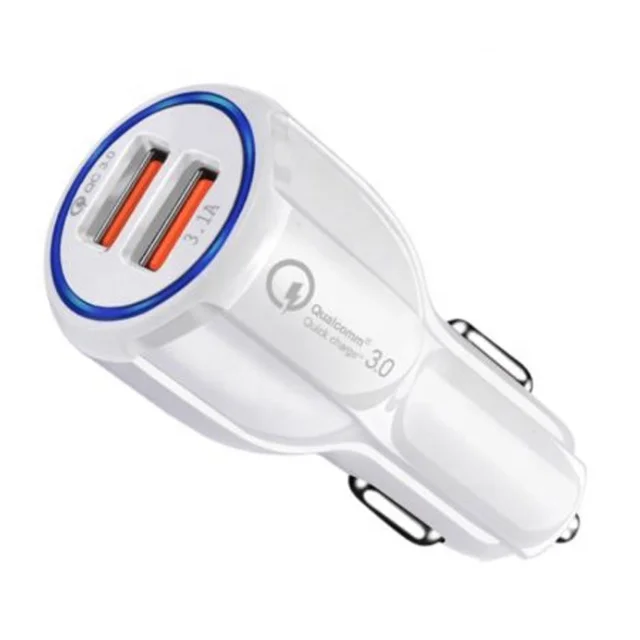 USB Car Charger Quick Charge 3.0 For Samsung S8 S9 For Xiaomi Fast Car Mobile Phone Charger