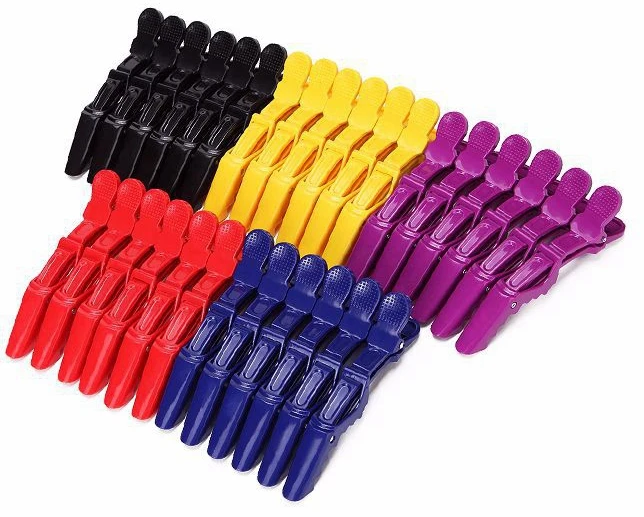 Hair Claw Clips Professional Hairdressing Accessories Barber Salon Hair Cutting Plastic Duck Hairclip for Women Girls Hair Clips