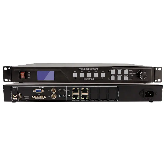 High Compatibility LED Video Wall Processor Support HD-MI/DVI/VGA/CV1/CV2 With High Pixel Density LED Display